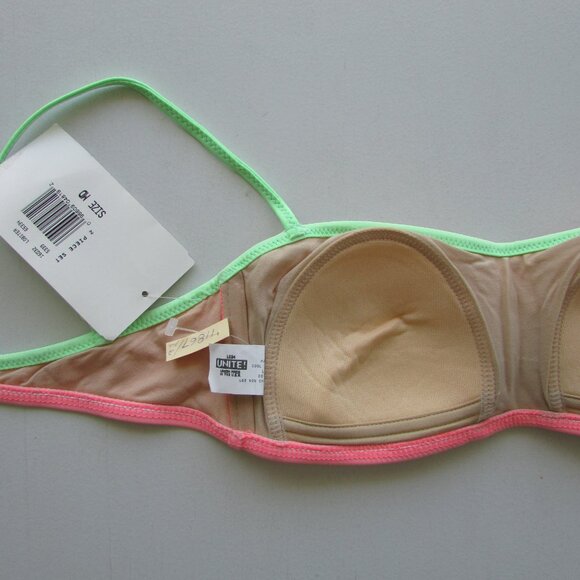 DIPPERS Pink Boyshorts Sporty Bikini - Sz Med - NEW - Picture 8 of 10